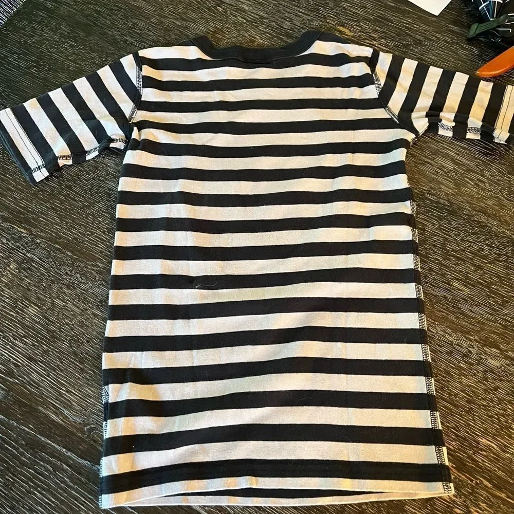 Hannah Andersson Star Wars Darth Vader Striped Shirt sz 150 or US 12 EUC